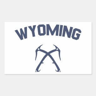Sticker Rectangulaire Wyoming Ice Escalade