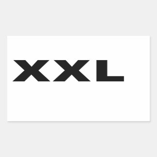 STICKER RECTANGULAIRE XXL