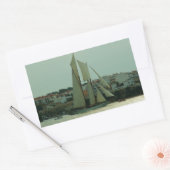 Sticker Rectangulaire Yacht classique (Enveloppe)