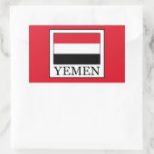 Sticker Rectangulaire Yémen (Sac)