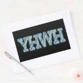 STICKER RECTANGULAIRE YHWH-1 (Enveloppe)