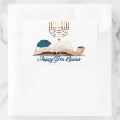 Sticker Rectangulaire Yom Kippour (Sac)