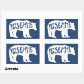 Sticker Rectangulaire Yosemite (Feuille)