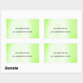 Sticker Rectangulaire you wanna be me so bad (Feuille)