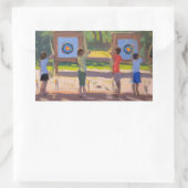 Sticker Rectangulaire Young Archers 2012 (Sac)
