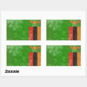 Sticker Rectangulaire Zambie (Feuille)