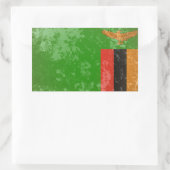 Sticker Rectangulaire Zambie (Sac)