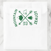 Sticker Rectangulaire Zealot (Sac)