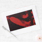 Sticker Rectangulaire Zeppelin de la diode émettrice de lumière (Enveloppe)