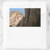 Sticker Rectangulaire Zion's Weeping Rock au Zion National Park (Sac)