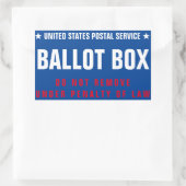 Sticker Rectangulaire Zone de vote (Sac)