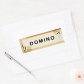 Sticker Rectangulaire Zone Domino (Enveloppe)
