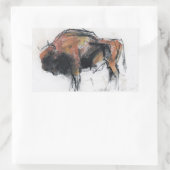 Sticker Rectangulaire Zubre Bialowieza (Sac)