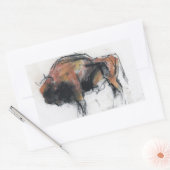 Sticker Rectangulaire Zubre Bialowieza (Enveloppe)