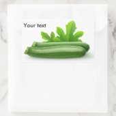 Sticker Rectangulaire Zucchini (Sac)