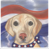 STICKER RÉCUPÉRATION DE LABRADOR (Recto)