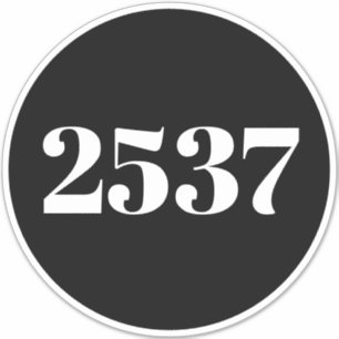 Sticker Recyclage personnalisé des ordures peut numéro de 