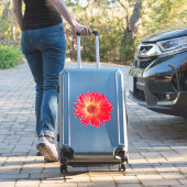 Sticker Red Gerbera Daisy (Valise Insitu)