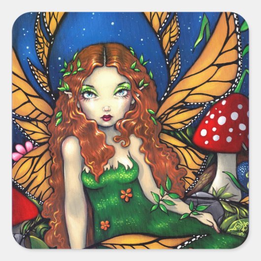 Sticker "Red Haired Fairy Queen" (Devant)