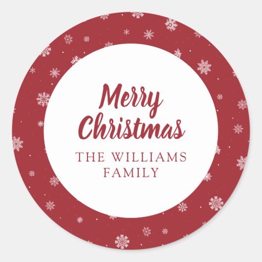 Sticker Red Holiday (Devant)