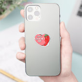 Sticker Red Hot Pepper Diva Valentines (Téléphone)