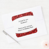 Sticker Red Paisley Favker Cowboy Étiquette occide (Enveloppe)