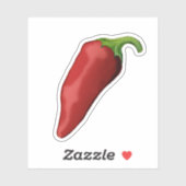 Sticker Red pepper (homonymie) (Feuille)