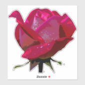 Sticker Red Rose Thunder_Cove (Feuille)