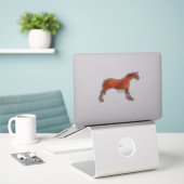Sticker Red the Saddlebred (Ordinateur portable sur le bureau)
