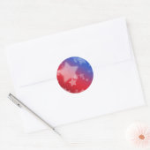 Sticker Red White and Blue Stars (Enveloppe)