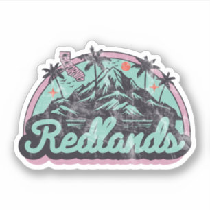 Sticker Redlands, Californie