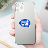 Sticker Référendum OUI-Québec (Téléphone)