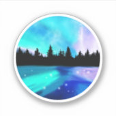 Sticker Réflexions de jour (Devant)