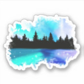 Sticker Réflexions de jour (Devant)