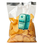 Sticker Réfrigérateur rétro