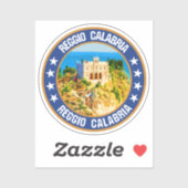 Sticker Reggio de Calabre (Feuille)