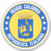 Sticker Reggio de Calabre (Recto)
