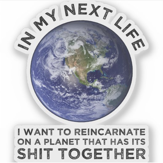 Sticker Réincarner Sur Une Planète Qui A Son Puits Ensembl (Devant)