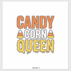 Sticker Reine de bonbons en forme de corne Design de T-Shi