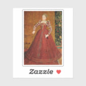 Sticker Reine Elizabeth I (Feuille)