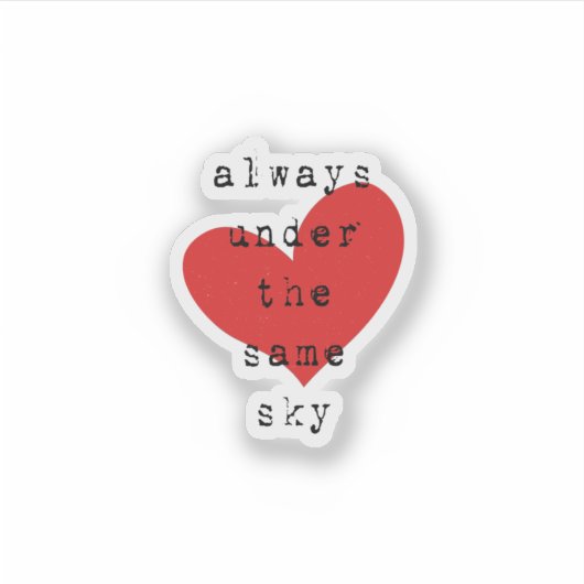 Sticker Relation longue distance LDR (Devant)