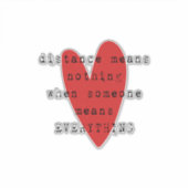 Sticker Relation longue distance LDR (Devant)