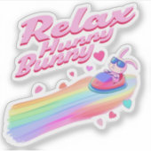 Sticker Relax Hunny Bunny (Devant)