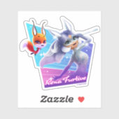 Sticker Rena Furtive Graphic (Feuille)