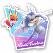 Sticker Rena Furtive Graphic (Devant)