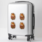 Sticker Renard (Sur valise)