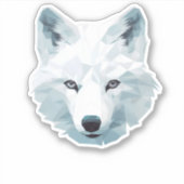 Sticker Renard arctique (Devant)