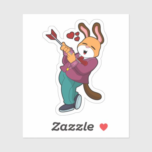 Sticker Renard marié en costume (Feuille)