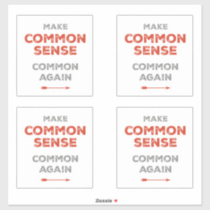 Sticker Rendre commun le sens commun