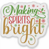 Sticker Rendre les esprits brillants (Devant)